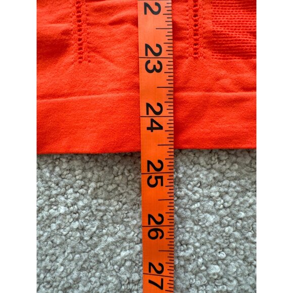 Womens Red scoopneck Long Sleeve Top with Mesh Detail & Scoop Neck - Picture 5 of 7